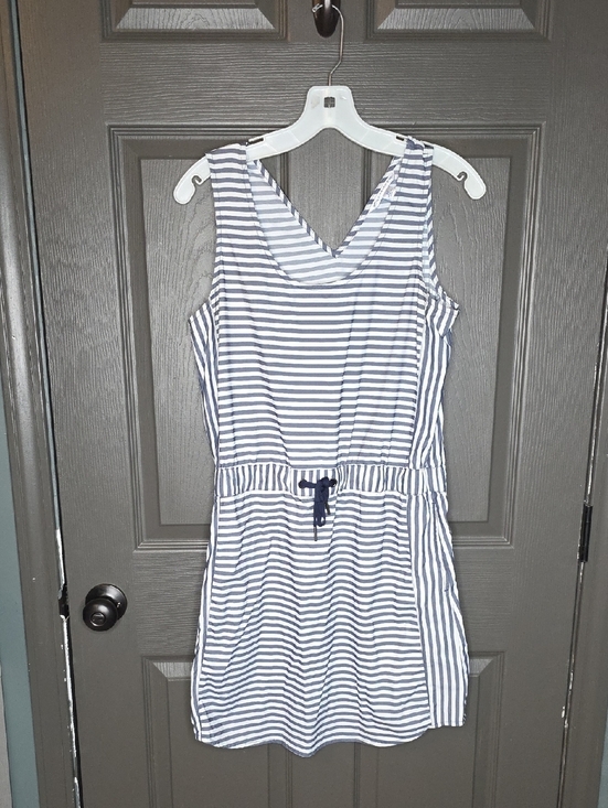 Southern Tide Dresses & Skirts - Southern Tide Navy & White Striped Sleeveless Dress Sz MEDIUM
